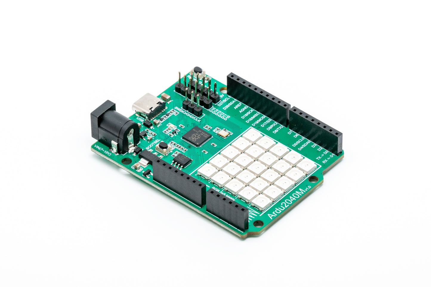 Ardu2040M | An Arduino style RP2040 RGB Matrix board