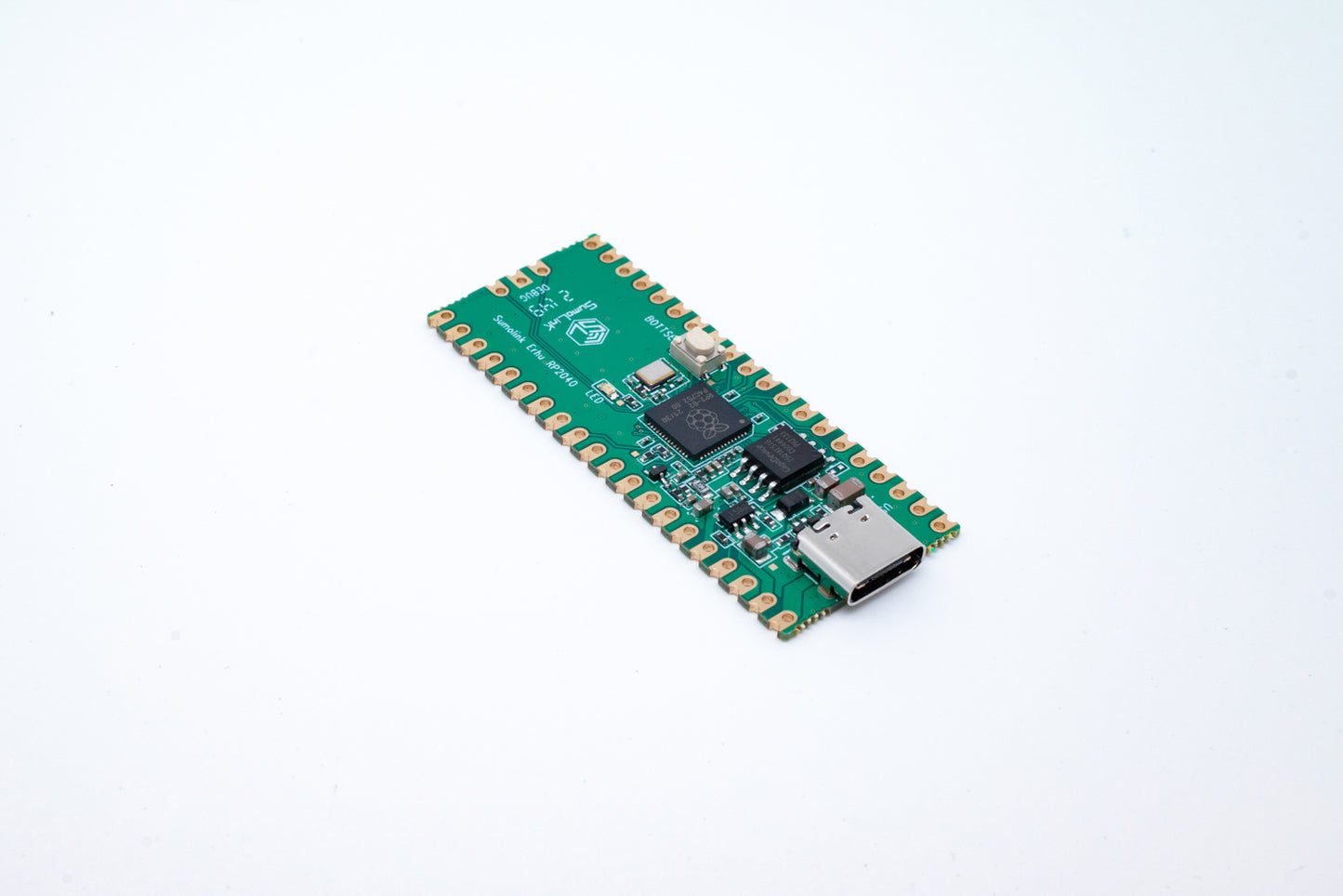 Sumolink Erhu RP2040 | Pico-Like MCU Board Based on Raspberry Pi RP2040 Chip, Dual-Core Arm Cortex M0+ Processor up to 133 MHz, Onboard 4MB Flash, USB-C Connector