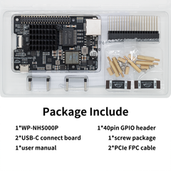 Raspberry Pi 5 5GbE PoE+ expansion board WP-NH5000P