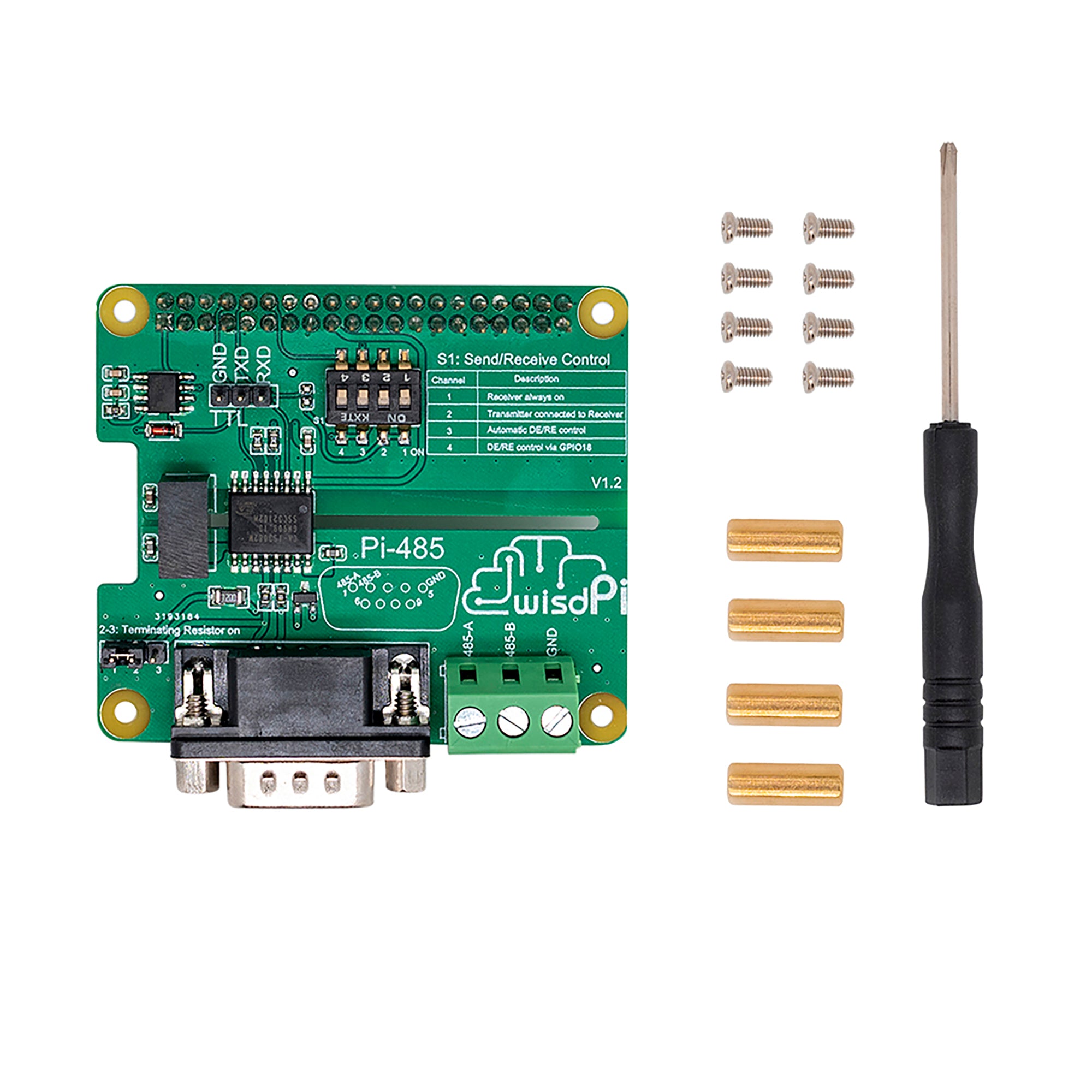 PI-485 RPI HAT – WisdPi