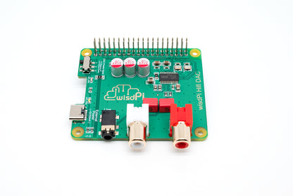 wisdPi HiFi DAC |  Active Power Noise Reduction and External Power Raspberry Pi HAT