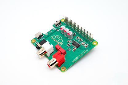 wisdPi HiFi DAC |  Active Power Noise Reduction and External Power Raspberry Pi HAT